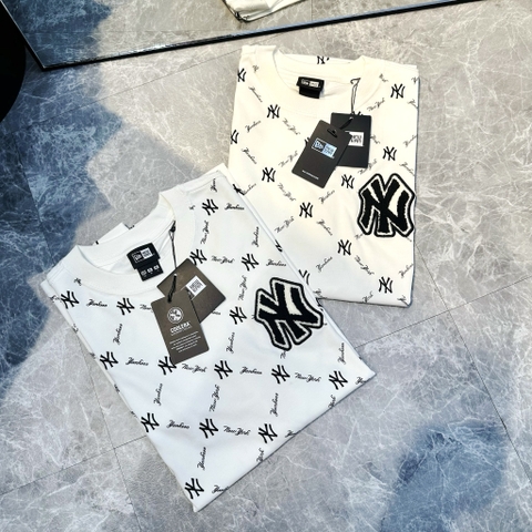 ÁO NEW ERA DIA MONOGRAM NY WHITE T-SHIRT