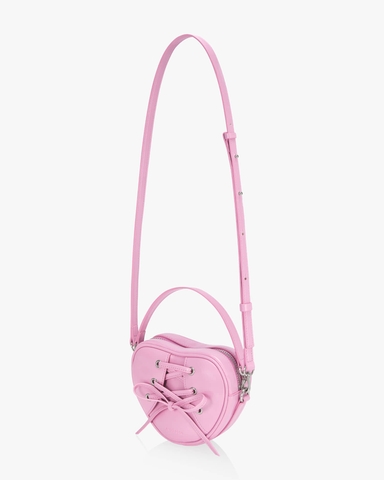 TÚI FIND KAPOOR RIBBON TIE HEART BAG - PINK HỒNG