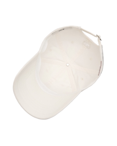 MLB Basic small logo unstructured ball cap Boston Red Sox Charcoal Cream - Mũ lưỡi trai, nón kết màu trắng kem