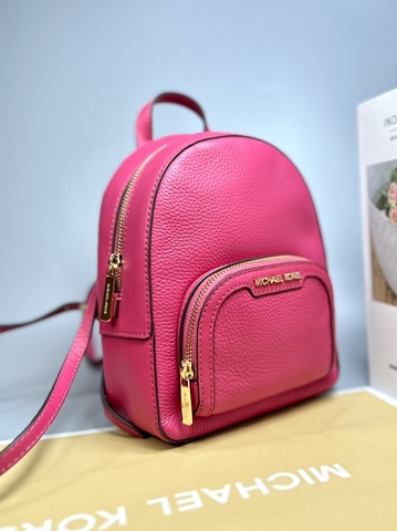 Túi Michael Kors MK Balo Jaycee Convertible Zip Pocket Backpack En rose Pink - Balo, túi cặp màu hồng
