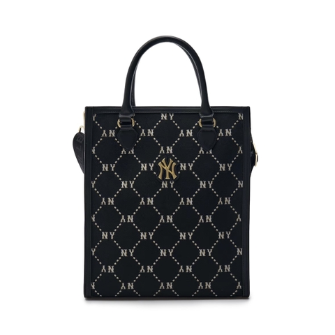 Túi MLB Diamond Monogram Tote crossbody Bag Newyork NY Black - Túi xách, đeo chéo màu đen