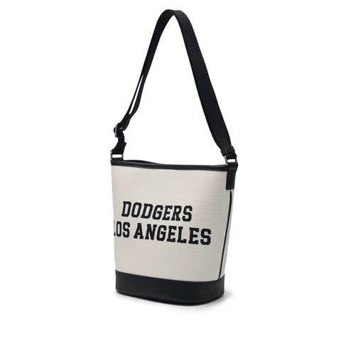 TÚI MLB Varsity Jacquard Bucket Bag LA Dodgers