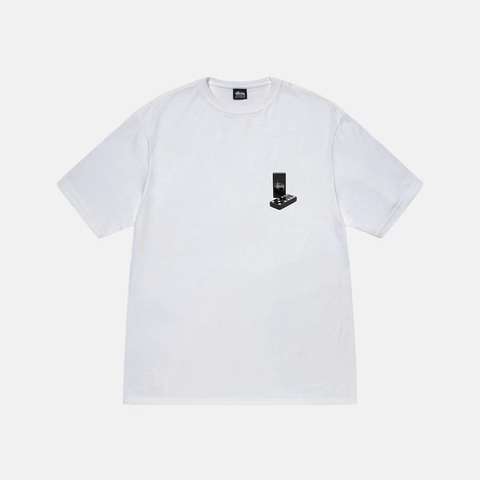 ÁO THUN STUSSY DOMINOES T-SHIRT WHITE TRẮNG