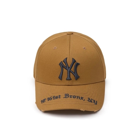 Mũ MLB Gothic address structure ball cap New York Yankees