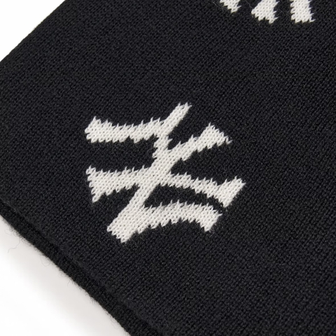 MLB Megagram Norip Beanie New York Yankees NY Black - Mũ len, màu đen