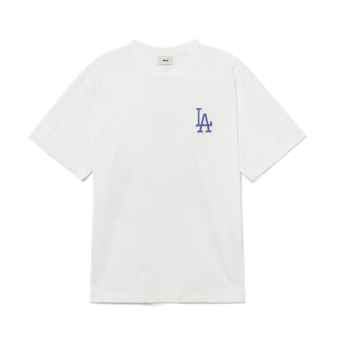 ÁO PHÔNG MLB PAISLEY CLIPPED LOGO SHORT SLEEVE T-SHIRT LA DODGERS 3ATSI0333-07WHS
