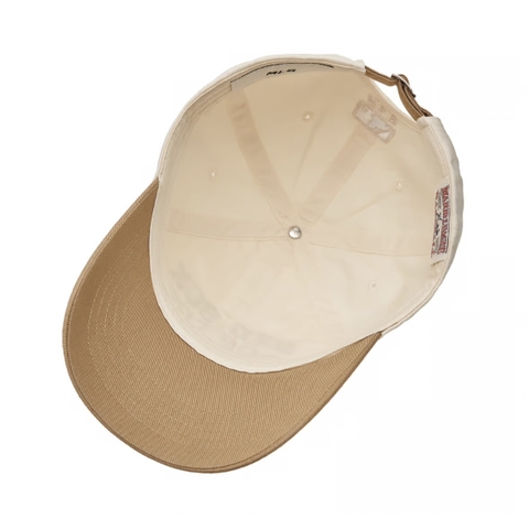 Mũ MLB Lettering color scheme unstructured ball cap Boston Red Sox Beige - Mũ lưỡi trai, nón kết phối màu be