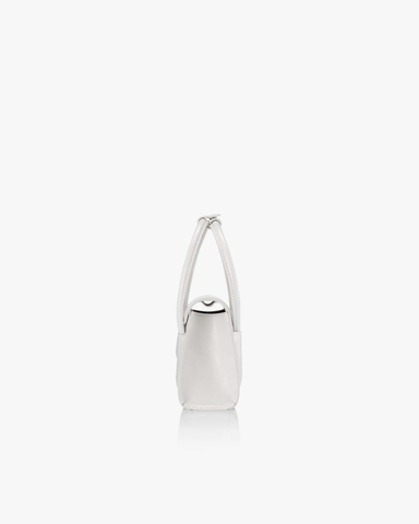 FIND KAPOOR MARTY BAG 18 (18x12x7cm) CRINKLED - IVORY - Túi đeo chéo, quai xách, màu trắ