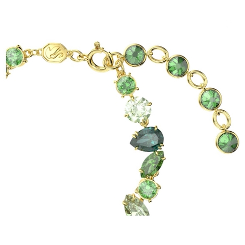 SWAROVSKI Gema bracelet (Mixed cuts, Green, Gold-tone plated) - Vòng/lắc tay SWAROVSKI - JEWELRY
