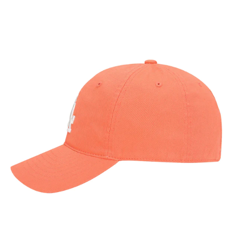 [SALE] MLB N-COVER UNSTRUCTURED BALL CAP 32CP66111-07F - Mũ lưỡi trai, nón kết màu hồng cam