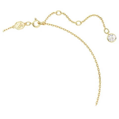 SWAROVSKI Stilla pendant (Heart, Red, Gold-tone plated) - Dây cổ, dây chuyền hình tim màu đỏ hồng - SWAROVSKI - JEWELRY NECKLACE