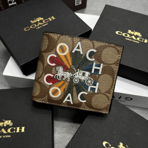 VÍ GẬP NAM COACH WALLET