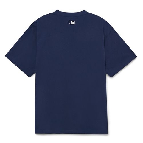 Áo Thun MLB Varsity Overfit Boston Redsox Tshirt 3ATSV0233-43NYS Màu Xanh Navy