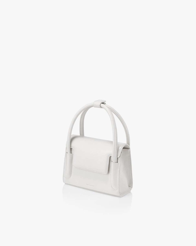 FIND KAPOOR MARTY BAG 18 (18x12x7cm) CRINKLED - IVORY - Túi đeo chéo, quai xách, màu trắ