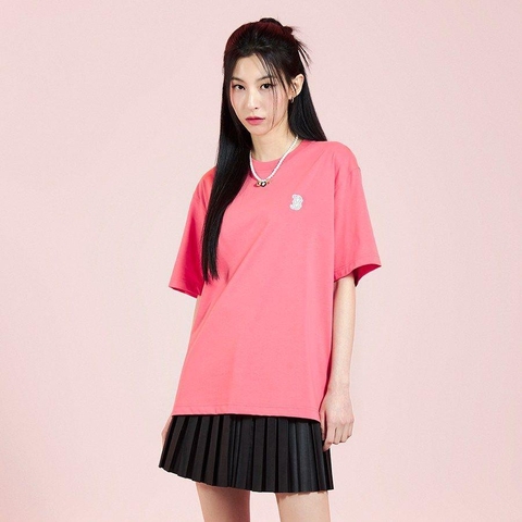 Áo MLB Basic Small Logo B (mặt sau trơn)