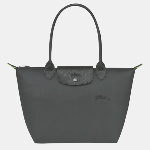 MEDIUM SIZE - TÚI LONGCHAMP LE PLIAGE GREEN M TOTE BAG - GRAPHITE - Túi xách màu xám than chì