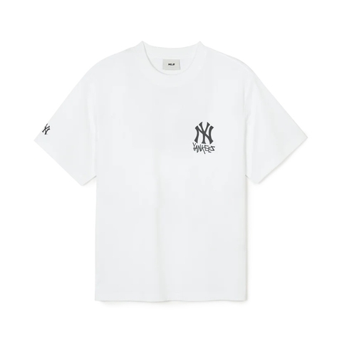 Áo MLB Basic big logo functional overfit T-Shirt New York Yankees