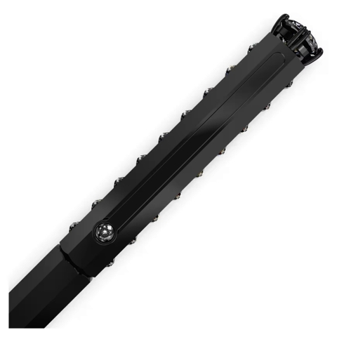 CHÍNH HÃNG - SWAROVSKI Ballpoint Black pen (Classic, Black lacquered) - Bút/viết màu đen, mực đen
