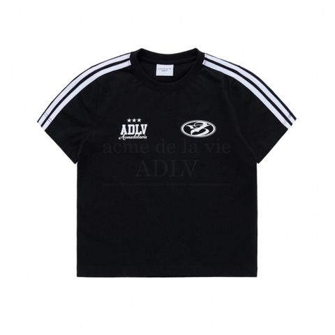 ÁO ADLV CIRCLE SYMBOL TRACK CROP BLACK ĐEN
