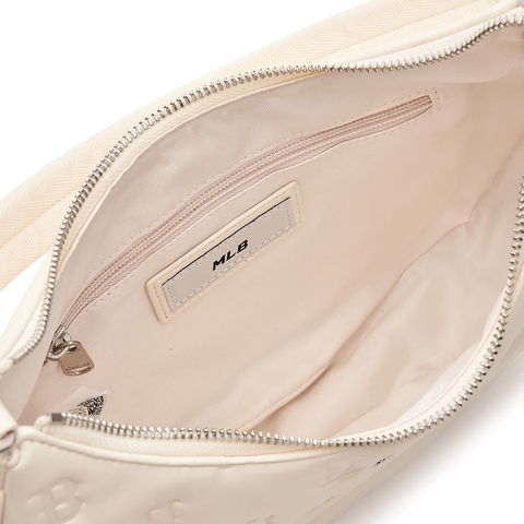 Túi MLB Classic Monogram Embo Cross Type Boho Boston Red Sox 3ABQS093N-43CRD Màu Trắng