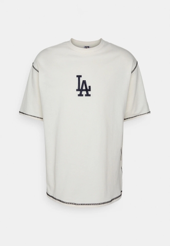 Áo New Era LA Dodgers World Series Oversized T-Shirt  White Trắng
