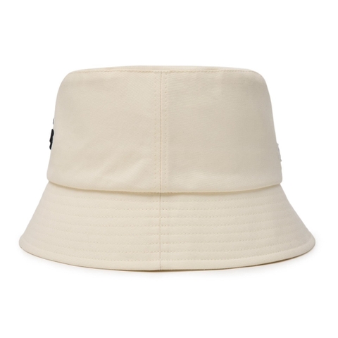 MŨ MLB VARSITY BUCKET HAT NY NEW YORK CREAM - Mũ vành tròn, màu trắng kem