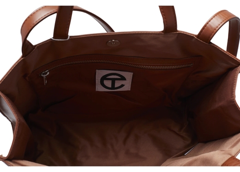 TÚI TELFAR TAN BAG - MEDIUM M SIZE (38x28x13cm) - TÚI ĐEO CHÉO TELFAR MÀU NÂU