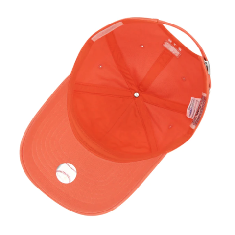 [SALE] MLB N-COVER UNSTRUCTURED BALL CAP 32CP66111-07F - Mũ lưỡi trai, nón kết màu hồng cam
