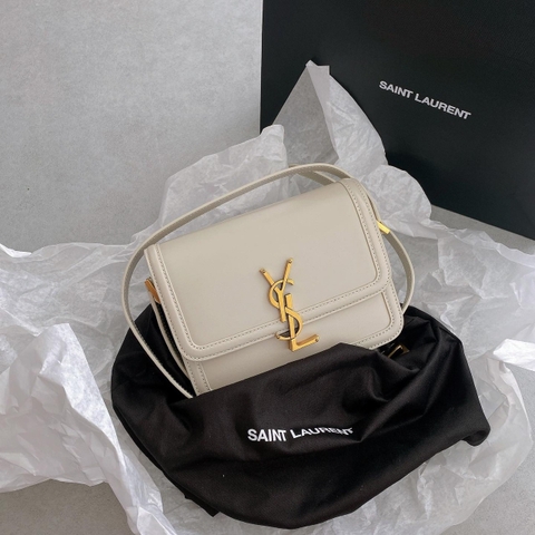 TÚI YSL SOLFERINO SMALL WHITE (size 19x13cm)