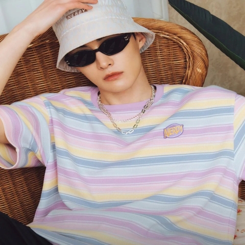 ÁO THUN NERDY STRIPE T-SHIRT