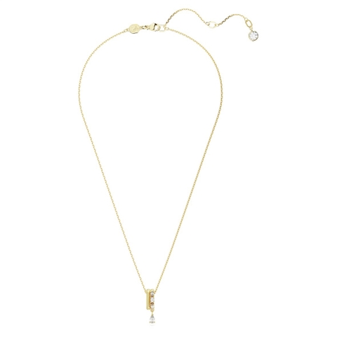 SWAROVSKI Dextera pendant (Mixed cuts, White, Gold-tone plated) - Dây cổ, chuyền, đính đá pha lê trắng - JEWELRY NECKLACE