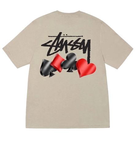 ÁO STUSSY SUITS BEIGE T-SHIRT