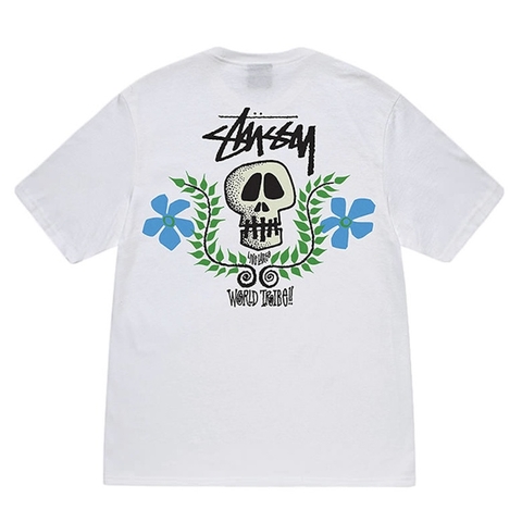 ÁO Stussy Skull Crest Tee T-SHIRT