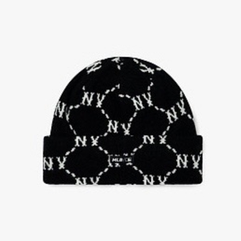 MLB DIA Mooorngam Beanie New York Yankees NY Black - Mũ len, màu đen