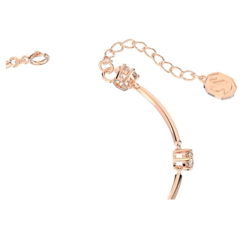 SWAROVSKI Constella bangle (Round cut, White, Rose gold-tone plated) - Vòng, lắc tay pha lê trắng - JEWELRY BRACELET