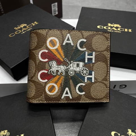 VÍ GẬP NAM COACH WALLET