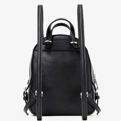 Túi Michael Kors MK Balo Jaycee Convertible Zip Pocket Backpack Black - Balo, túi cặp màu đen