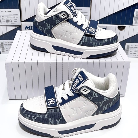 Giày MLB Chunky Liner Mid Classic Monogram New York Yankees