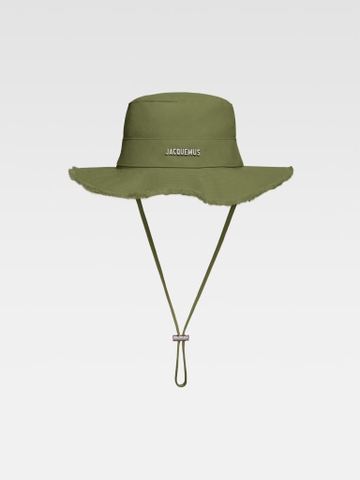 MŨ JACQUEMUS LE BOB ARTICHAUT KHAKI - LES CLASSIQUES - BUCKET HAT
