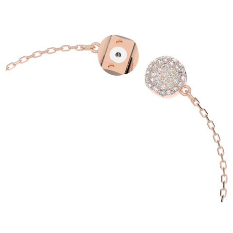 SWAROVSKI Dazzling Swan bracelet (Magnetic closure, Swan, Pink, Rose gold) - Vòng/lắc tay thiên nga hồng - SWAROVSKI - JEWELRY