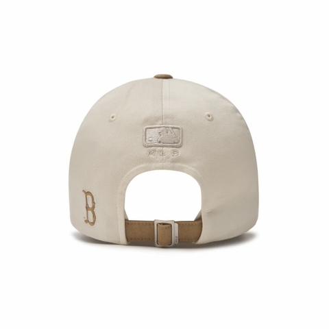 Mũ MLB Lettering color scheme unstructured ball cap Boston Red Sox Beige - Mũ lưỡi trai, nón kết phối màu be