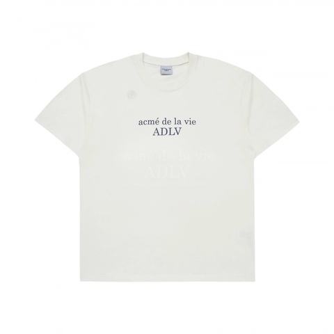 ÁO ADLV CIRCLE SYMBOL BASIC LOGO WHITE TRẮNG T-SHIRT