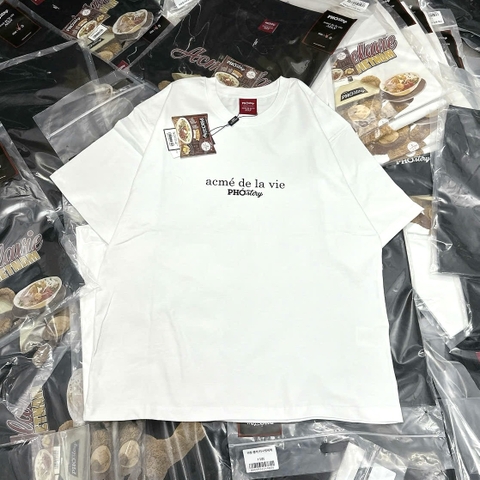 (PHỞ STORY x ADLV) ÁO THUN ADLV BASKET BEAR WHITE T-SHIRT