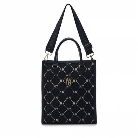 Túi MLB Diamond Monogram Tote crossbody Bag Newyork NY Black - Túi xách, đeo chéo màu đen