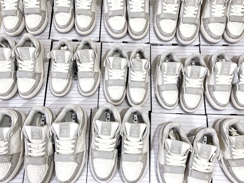 Giày MLB Chunky Liner Mid Classic Monogram New York Yankees