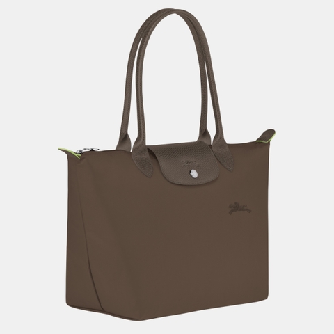 MEDIUM SIZE - TÚI LONGCHAMP LE PLIAGE GREEN M TOTE BAG - TERRA - Túi xách, đeo vai màu nâu đất