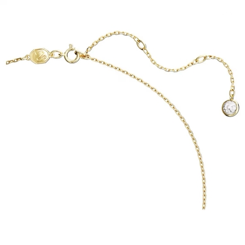 SWAROVSKI Swan pendant (Swan, Medium, Red, Gold-tone plated) - Dây cổ, dây chuyền thiên nga đỏ - JEWELRY NECKLACE