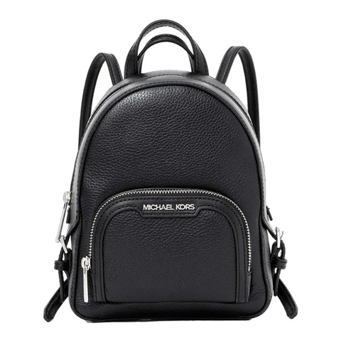 Túi Michael Kors MK Balo Jaycee Convertible Zip Pocket Backpack Black - Balo, túi cặp màu đen