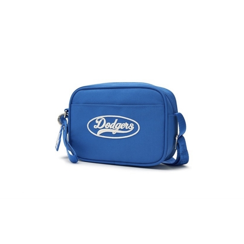 Túi MLB Varsity Camera Cross Bag LOS ANGELES DODGERS Blue - Túi đeo chéo màu xanh