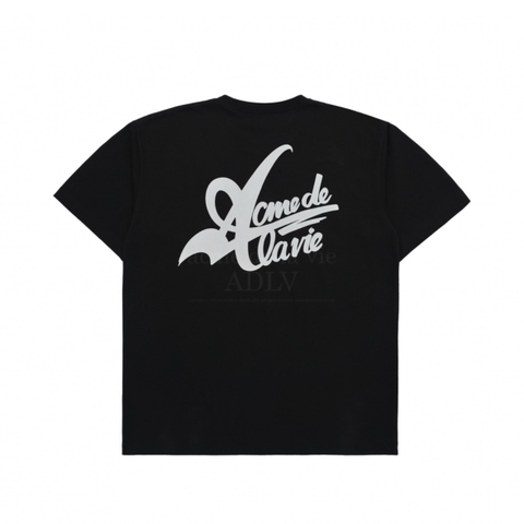 ÁO ADLV BIG LOGO 2 PRINTING SHORT SLEEVE T-SHIRT BLACK